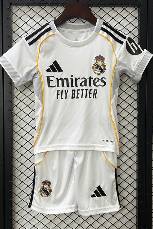 Real Madrid 2025/26 Home Kit - KIDS SET