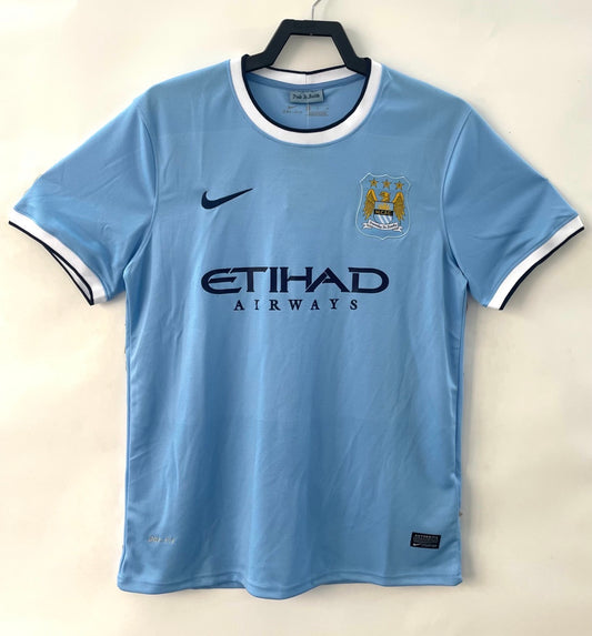 Manchester City 2013/14 RETRO Home Kit