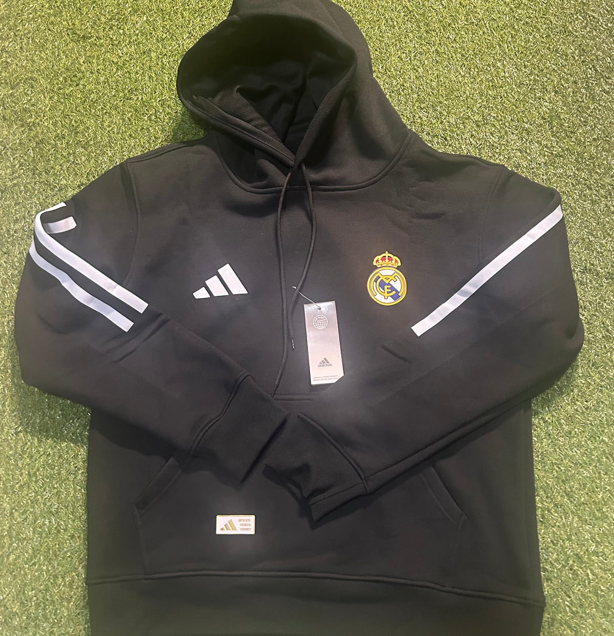 Real Madrid Black Hoodie