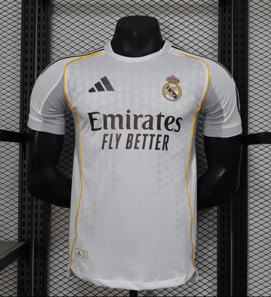 Real Madrid 2025/26 Home Kit - Player Edition