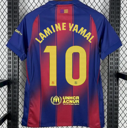 Barcelona 2025/26 Home Kit - YAMAL 10